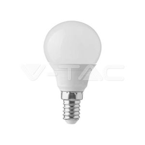 3,7W LED izzó E14 P45 6400K - 214124 V-TAC