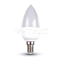 4,5W LED izzó gyertya E14 Meleg fehér - 2142151 V-TAC