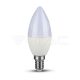 LED izzó 4.5W E14 gyertya 6500K