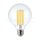 LED izzó 6W izzószálas E27 G95 3000K