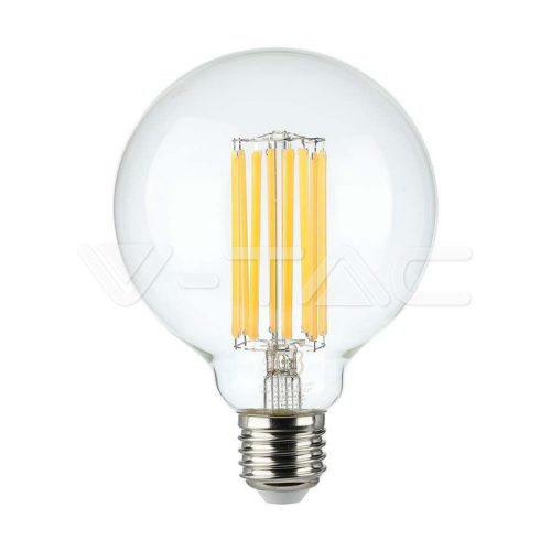 LED izzó 6W izzószálas E27 G95 3000K