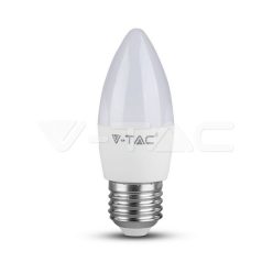 LED izzó 4.5W E27 gyertya 6500K