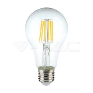   10W Retro LED izzó Filament E27 A67 Meleg fehér - 214410 V-TAC