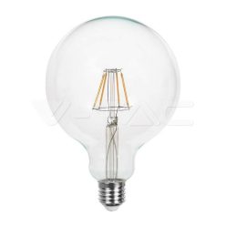 LED izzó 10W izzószálas  E27 G125   4000K