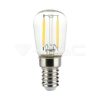 2W LED izzó Filament E14 ST26 Meleg fehér - 214444 V-TAC