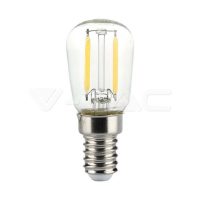 2W LED izzó Filament E14 ST26 Meleg fehér - 214444 V-TAC