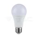 LED izzó 17W, termoplasztikus, E27, A65, 3000K