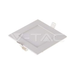 6W LED Premium Panel, négyzet alakú 6400K