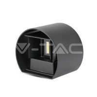 5W Fekete rejtett fali lámpa IP65 3000K - 217081 V-TAC