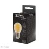 4W Retro LED izzó E27 Filament szabadalmi borostyán burkolat G45 2200K - 217100 V-TAC