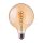 LED izzó  5W Filament E27 G95 borostyán szín 1800K