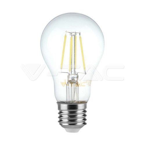 LED izzó 12W izzószálas E27 A60 Borostyán üveg 4000K