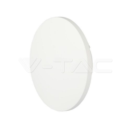 5W LED Fali lámpa, fehér színű, kerek forma IP65 3000K