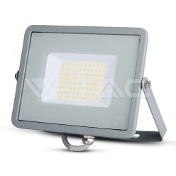   50W LED Reflektor SMD SAMSUNG Chip,szürke színű, keskeny 6500K (V-TAC)