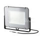 150W LED reflektor SMD SAMSUNG Chip keskeny forma, fekete színű 6500K