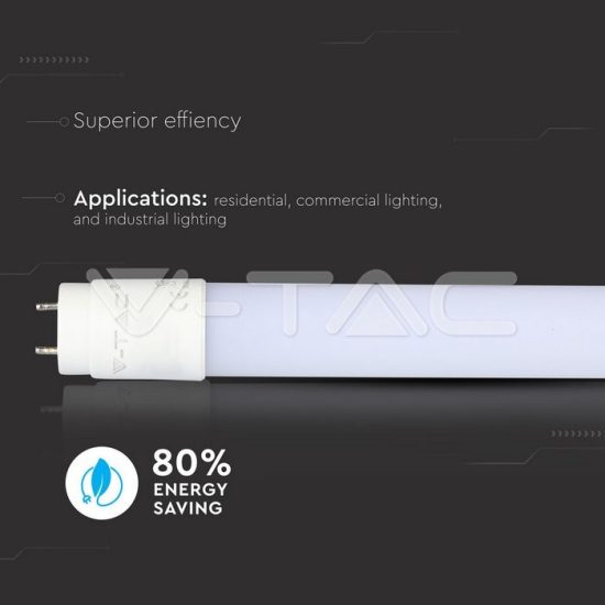 24W LED fénycső T8 Samsung chip (125lm/W) 150 cm forgatható 3000K - PRO21799 V-TAC