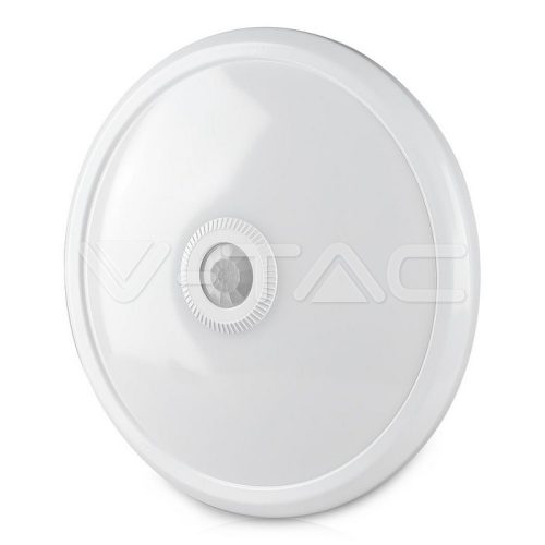 LED Mennyezeti világítás SAMSUNG Chip 12W mozgásérzékelővel 6400K (V-TAC)
