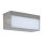 12W LED Kétirányú fali kültéri lámpa, szürke színű 6500K IP65