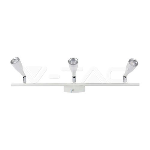 13.5W LED Fali lámpa, 3 foglalattal, fehér színű 4000K