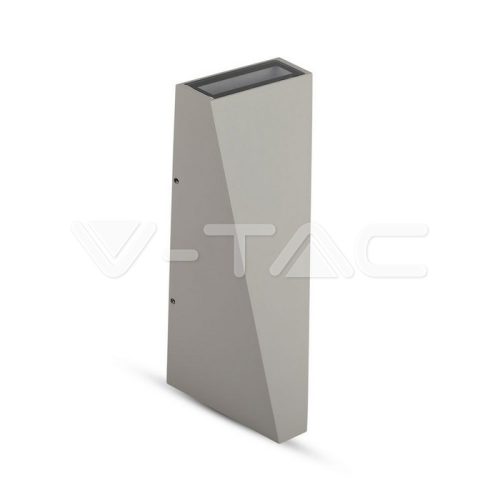 6W LED fali lámpa szürke színű IP65 3000K