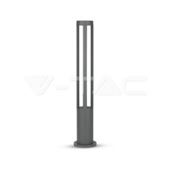 10W LED Kültéri álló lámpa, szürke színű 80cm 3000K