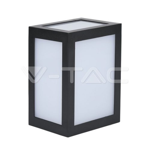 12W LED Fali lámpa IP65 fekete színű 3000K