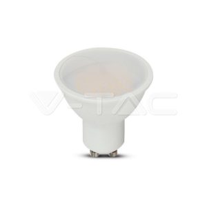   10W LED spotlámpa GU10 Samsung chip opál Meleg fehér 110° - 21878 V-TAC