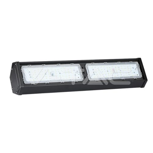 LED Lineáris csarnokvilágító SAMSUNG Chip 100W fekete színű 120'D 4000K 120 lm/W