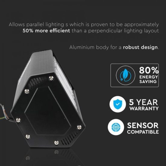 100W LED Csarnokvilágító Samsung chip 4000K 5 év garancia - PRO21891 V-TAC