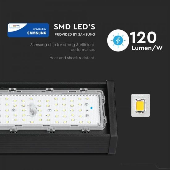 100W LED Csarnokvilágító Samsung chip 6500K 5 év garancia - PRO21892 V-TAC