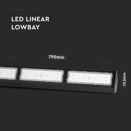 V-TAC LED CSARNOKVILÁGÍTÁS / Samsung chip / fekete / 150W / hideg fehér / VT-9-152 21894