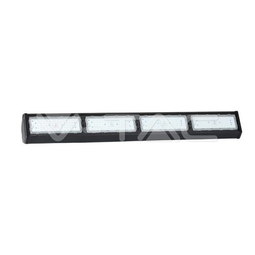 LED Lineáris csarnokvilágító SAMSUNG Chip 200W fekete színű 120'D 6500K 120 lm/W