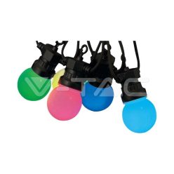0.5W/izzó LED fényfüzér EU csatlakozóval RGB (V-TAC)