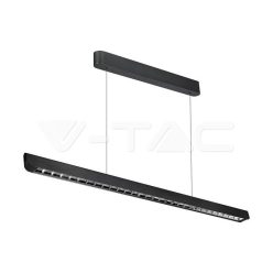   36W LED Lineáris függő mennyezeti lámpa, típus-CCT: 3 az 1-ben, fekete színű (V-TAC)