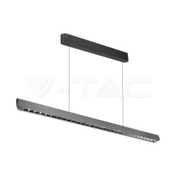   36W LED Lineáris függő mennyezeti lámpa, típus-CCT:3 az 1-ben,matt szürke (V-TAC)