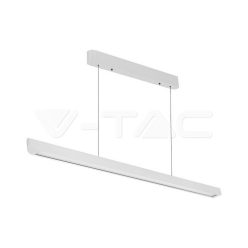   36W LED Lineáris függő mennyezeti lámpa diffúzor lemezzel, típus-CCT:3 az 1-ben, fehér színű (V-TAC)