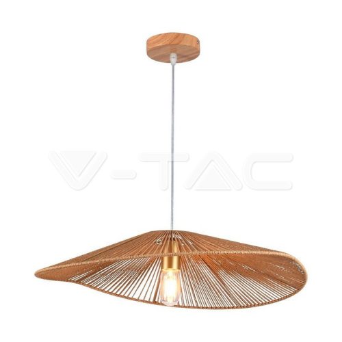 LED dizájner függőlámpa, 600x120 mm, E27 (V-TAC)