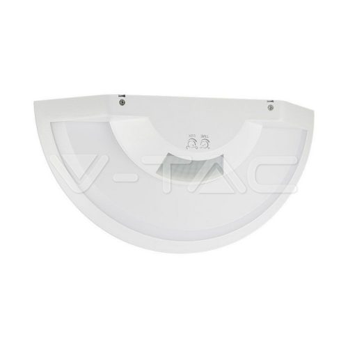 10W LED PIR szenzoros fali lámpa SAMSUNG Chip, 3 az 1-ben IP54, fehér színű