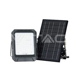 10W LED napelemes reflektor, akkumulátorral, 3.7V, 8Ah