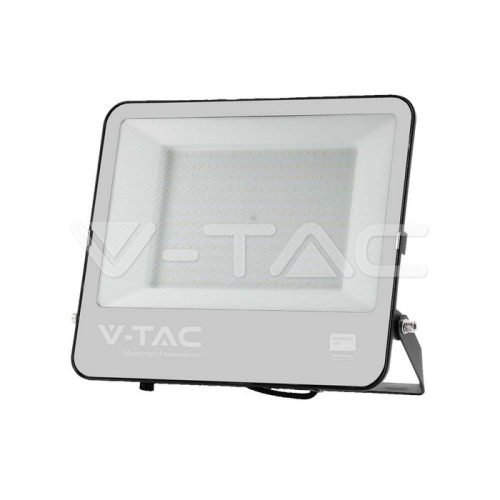 200W LED reflektor, SMD SAMSUNG chippel, 1 m hosszú vezetékkel, fekete színű, szürke matt üveg, 6500K