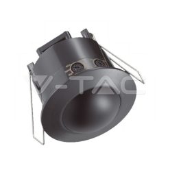 PIR mennyezeti érzékelő, fekete színű