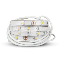   LED szalag szett alkonykapcsolós mozgásérzékelővel és tápegységgel 2 x 120 cm 3000K - 2550 V-TAC