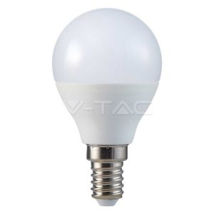   4,5W LED izzó Samsung chip E14 P45 3000K 5 év garancia - PRO264 V-TAC