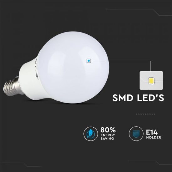 3,5W LED izzó E14 P45 RGB+DW 4000K - 2776 V-TAC