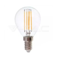   6W Retro LED izzó Filament E14 P45 Meleg fehér - 2845 V-TAC