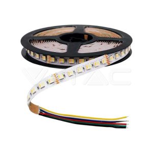   24W LED szalag SMD5050 - 60 LED/m 24V IP65 RGB + CCT - 2896 (5 méter) V-TAC