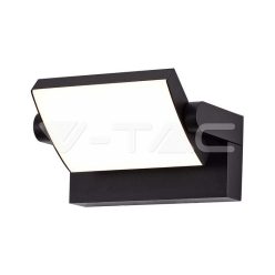 17W LED falilámpa, fekete színű, 3000K, IP65 (V-TAC)