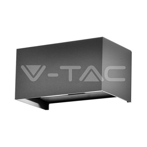 24W LED Fali lámpa, szürke színű 4000K IP65 (V-TAC)