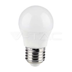   LED izzó 4.8W E27 G45 RF vezérléssel RGB + 3000K szabályozható fényerővel
