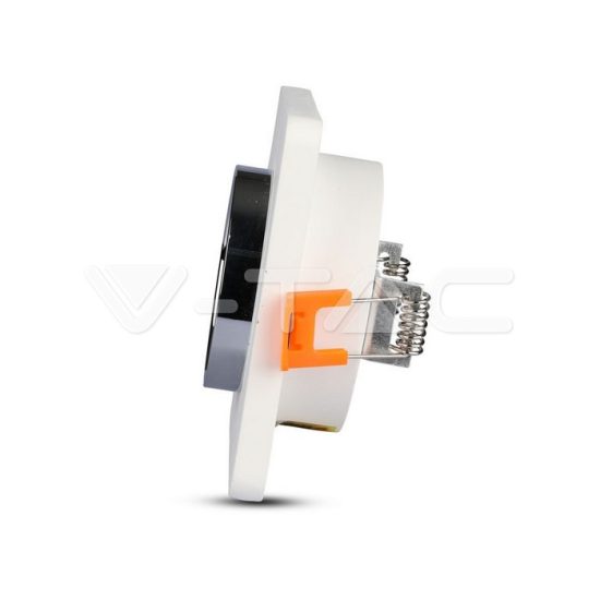 V-TAC LED SPOT BEÉPÍTŐ GIPSZKERET FÉM FOGLALATTAL / GU10 / 1-foglalat / fehér-króm / szögletes / fix / VT- 862 3119 V-TAC LED SPOT BEÉPÍTŐ GIPSZKERET FÉM FOGLALATTAL / GU10 / 1-foglalat / fehér-króm / szögletes / fix / VT- 862 3119